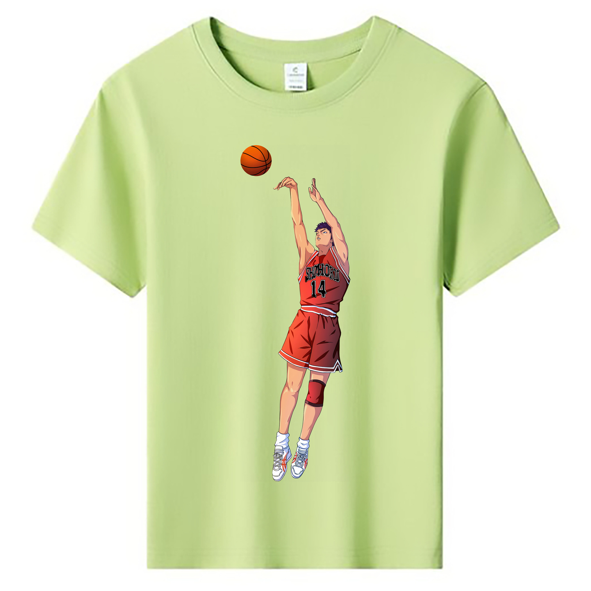 （画像用） SLAM DUNK／スラムダンク 綿100％キッズTシャツ（フロントプリント）